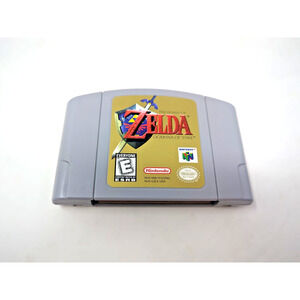 Legend of Zelda Ocarina of Time (N64 Nintendo 64 1998)Authentic-Tested-Great